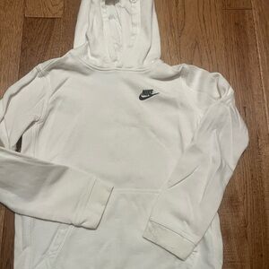 Nike Classic White Pullover Hoodie